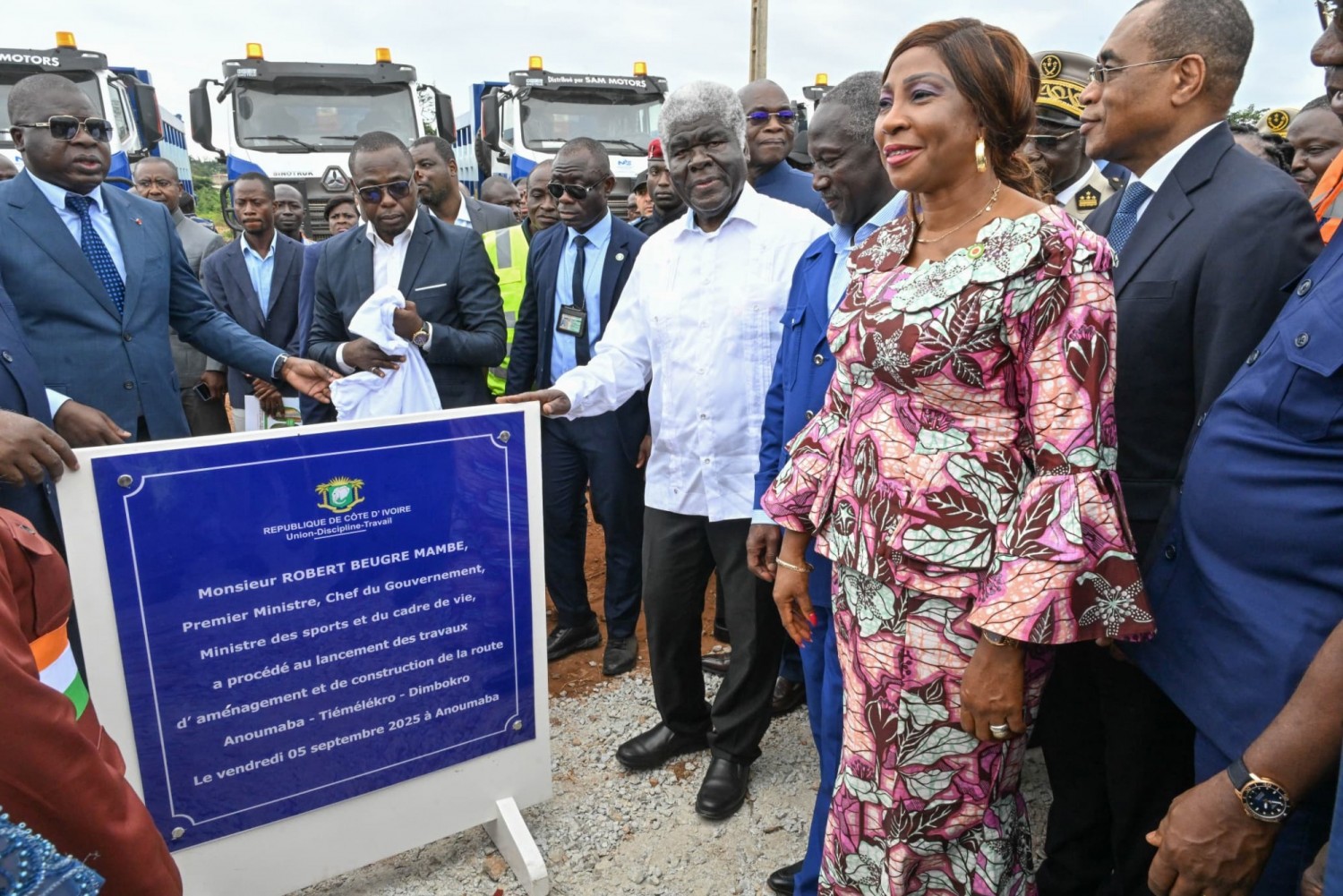 Côte d'Ivoire : Le Premier Ministre donne un nouveau souffle aux régions du Moronou, de l'Agnéby-Tiassa et du N'Zi grâce à des infrastructures routières stratégiques