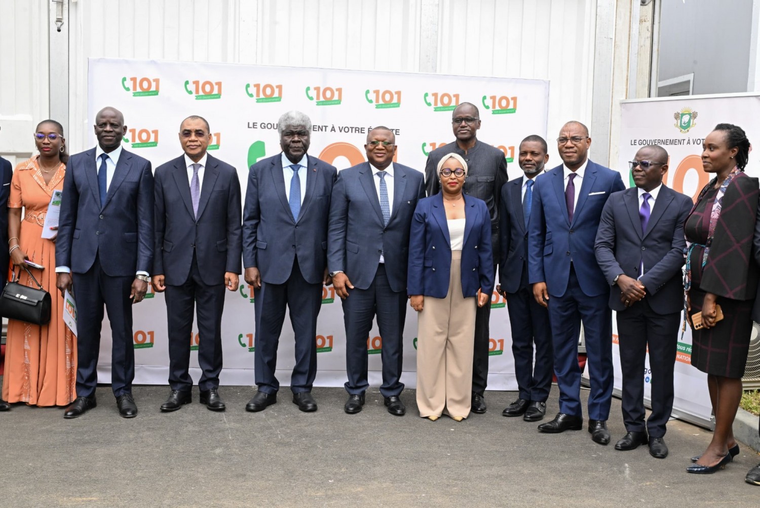 Côte d'Ivoire : Le centre d'appels gouvernemental « Allo 101 » officiellement lancé à Cocody, par Robert Beugré Mambé