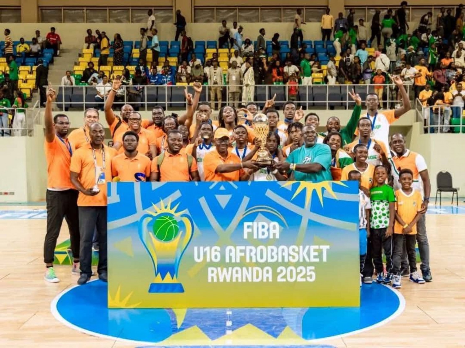 Côte d'Ivoire : Basket-Ball, les éléphanteaux (U16) champions d'Afrique à Kigali