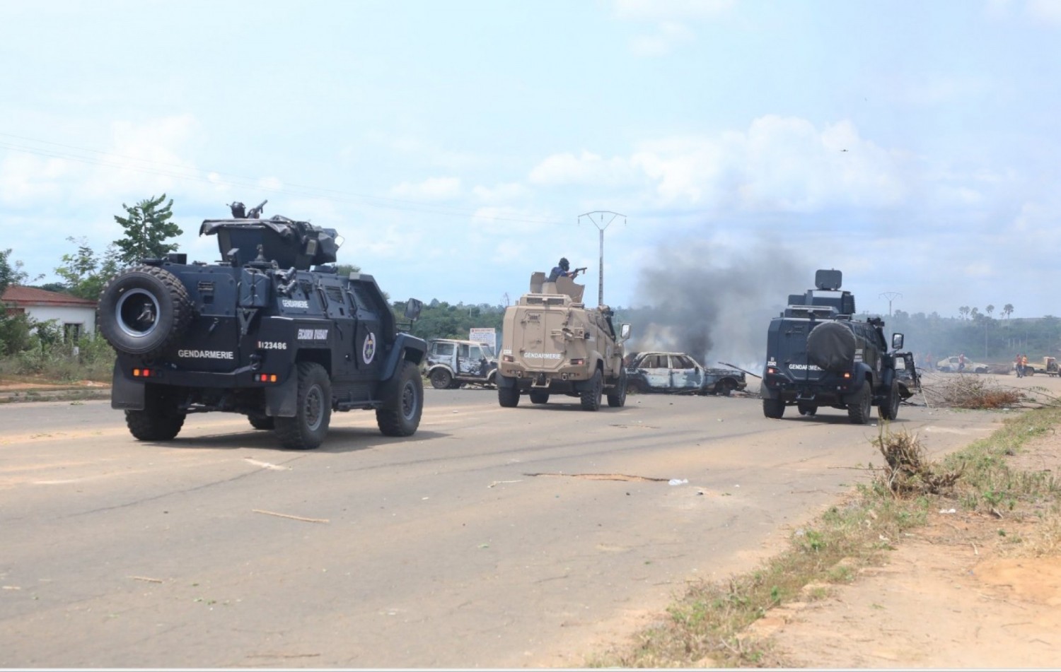 Côte d'Ivoire : Gendarmerie, les escadrons mobiles de Yamoussoukro, Dimbokro et Daoukro s'exercent pour apprécier leur interopérabilité