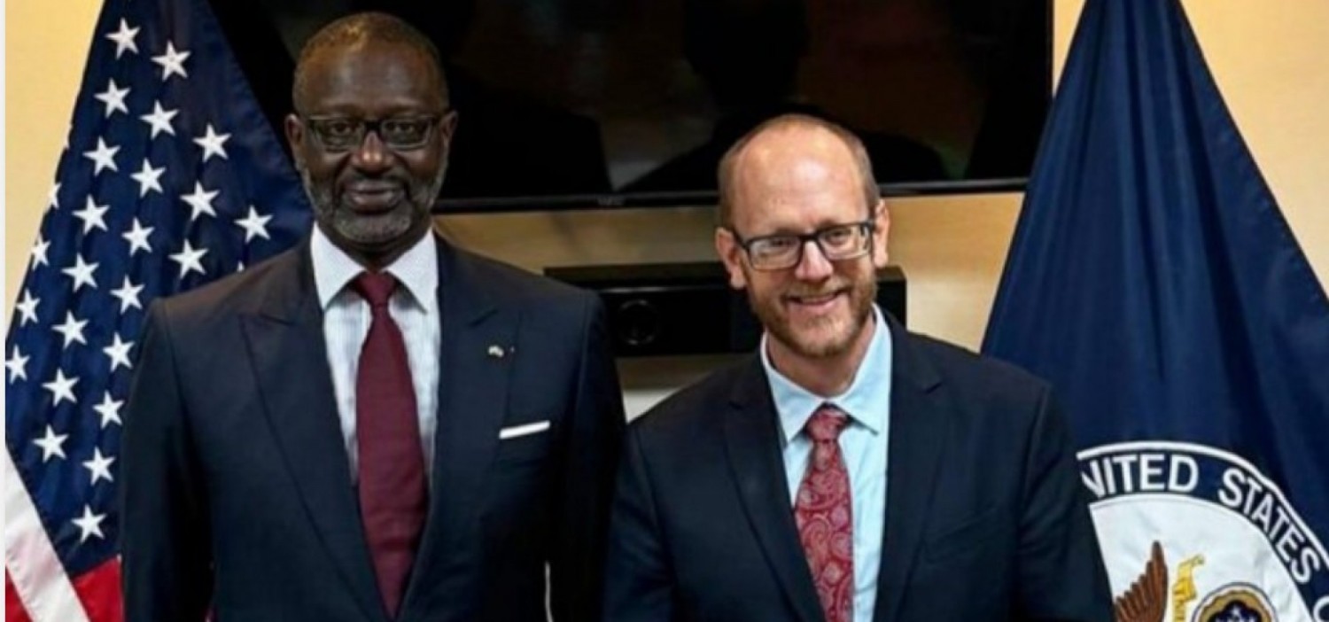 Côte d'Ivoire : Non retenu pour la présidentielle, Thiam expose son cas au sous-secrétaire adjoint au département d'État américain William B. Stevens