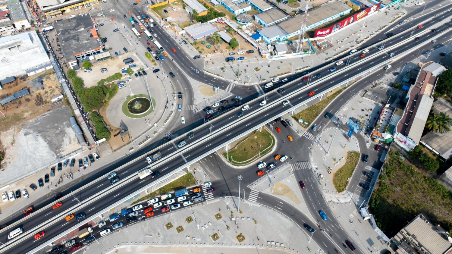 Côte d'Ivoire : Visite inaugurale du nouvel échangeur du Grand Carrefour de Koumassi