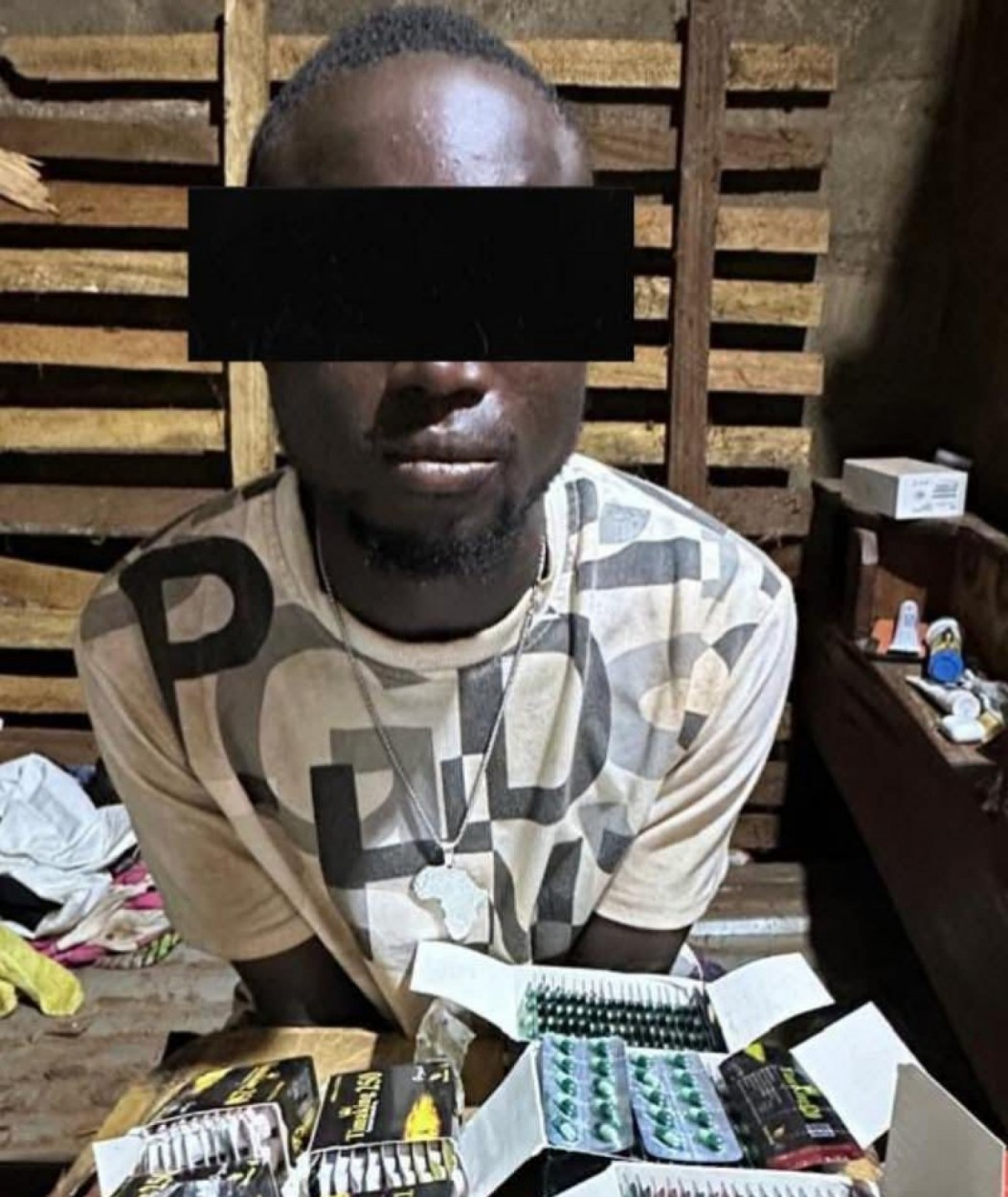 Côte d'Ivoire : Arrestation à Korhogo, un trafiquant de tramadol interpellé avec des milliers de comprimés