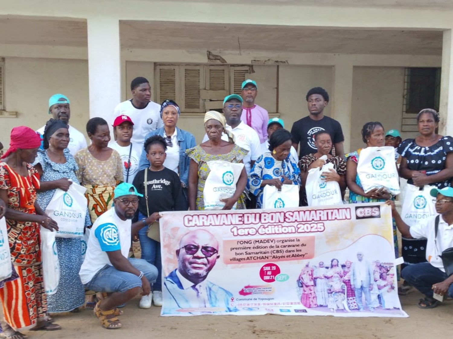 Côte d'Ivoire : Solidarité en action, 11 villages de Yopougon accueillent la caravane du Bon Samaritain
