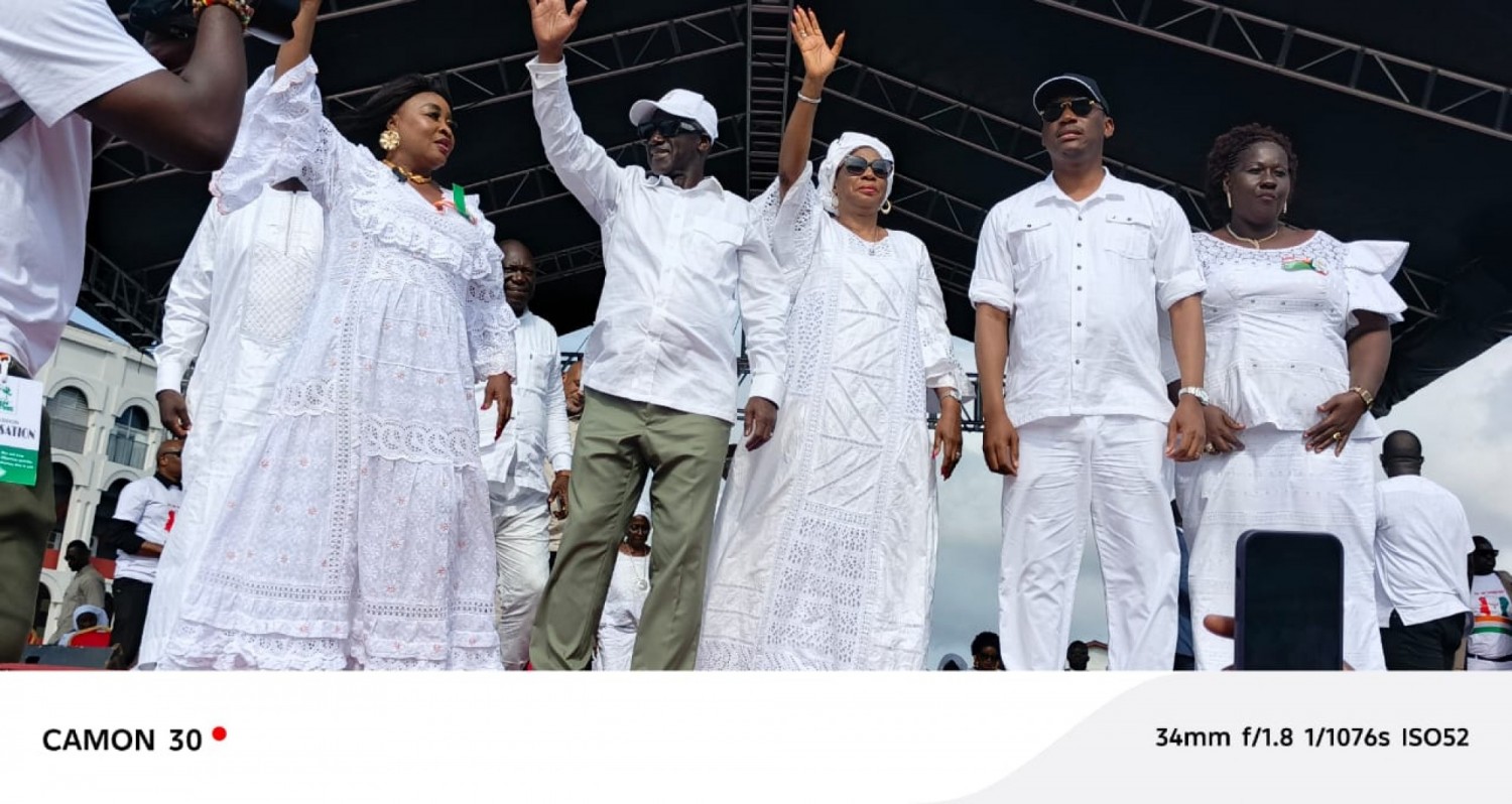 Côte d'Ivoire : Meeting de la Paix à Treichville, Mamadou Touré appelle à la responsabilité des acteurs politiques et à l'engagement des jeunes