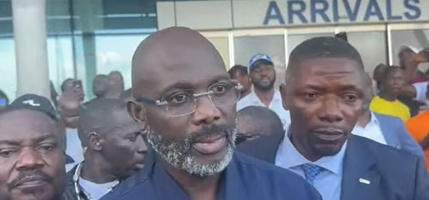 Liberia :  Weah rentre à Monrovia dans une liesse et promet pour le CDC en 2029