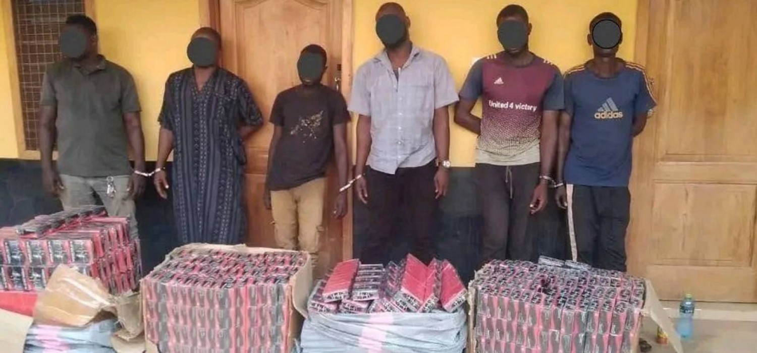 Ghana :  La police saisit 1 195 boîtes de Tramadol au nord, 6 suspects arrêtés, une piste révélée