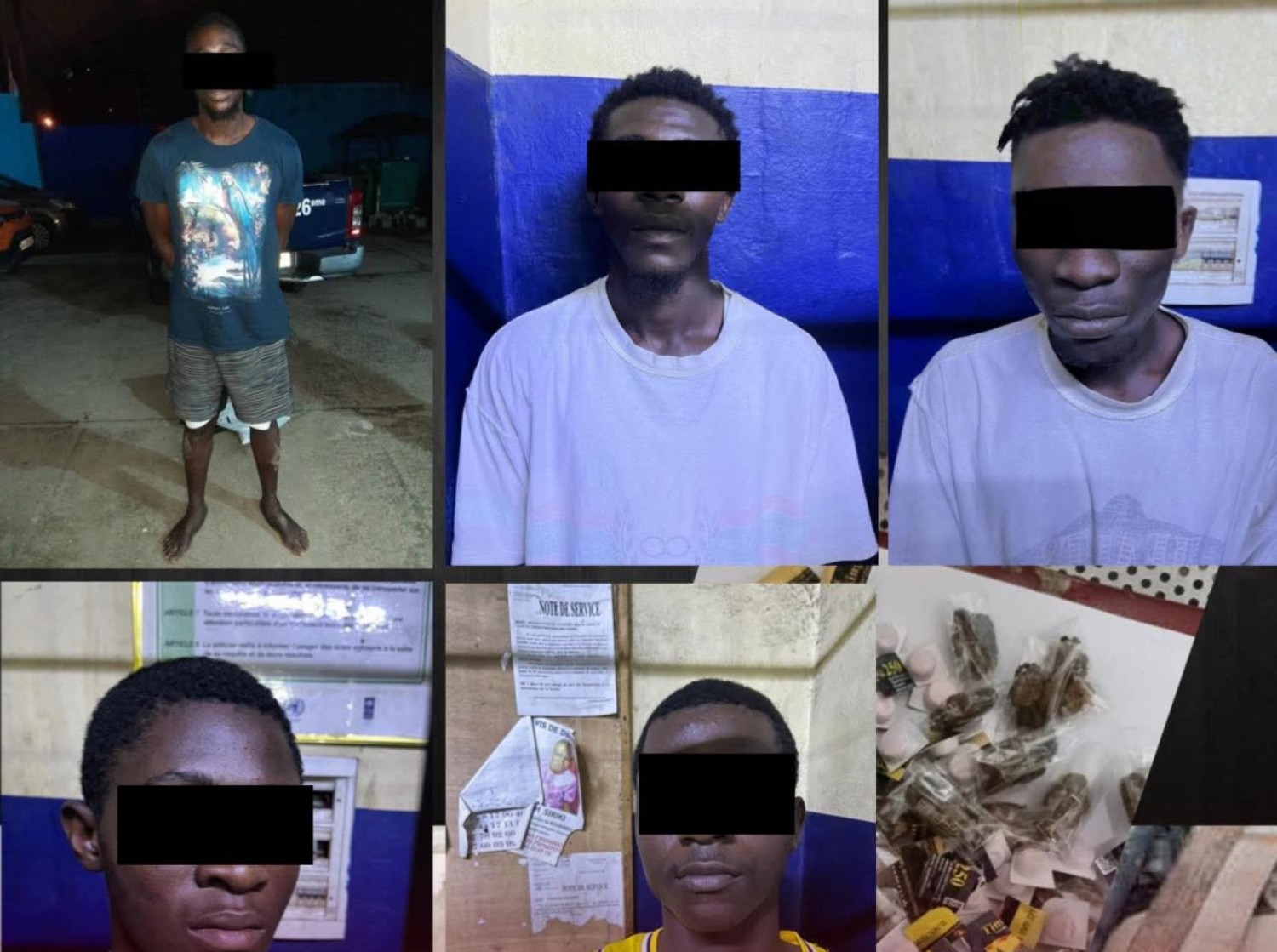 Côte d'Ivoire : Opération de grande envergure contre le trafic de drogue à Marcory, plusieurs arrestations à Anoumabo