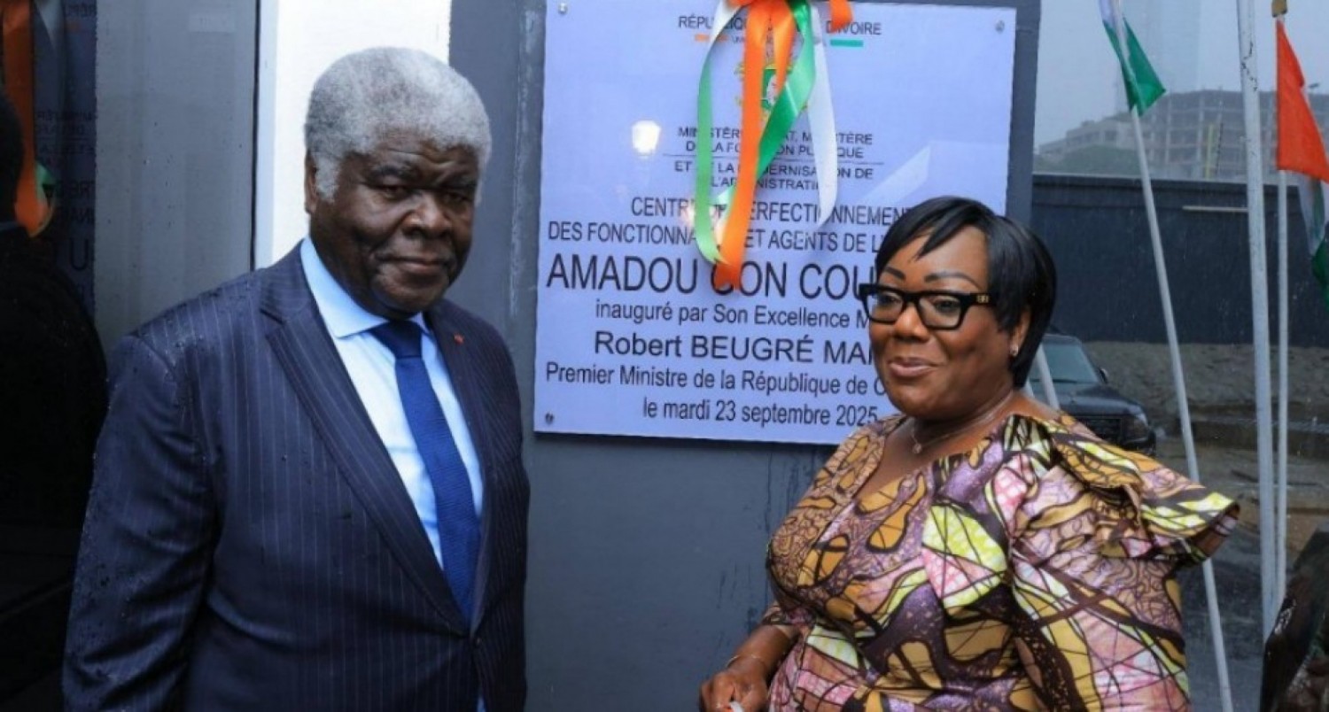Côte d'Ivoire :  Le Centre de Perfectionnement des Fonctionnaires et Agents de l'Etat (CPFAE)  inauguré et baptisé « Amadou Gon Coulibaly »