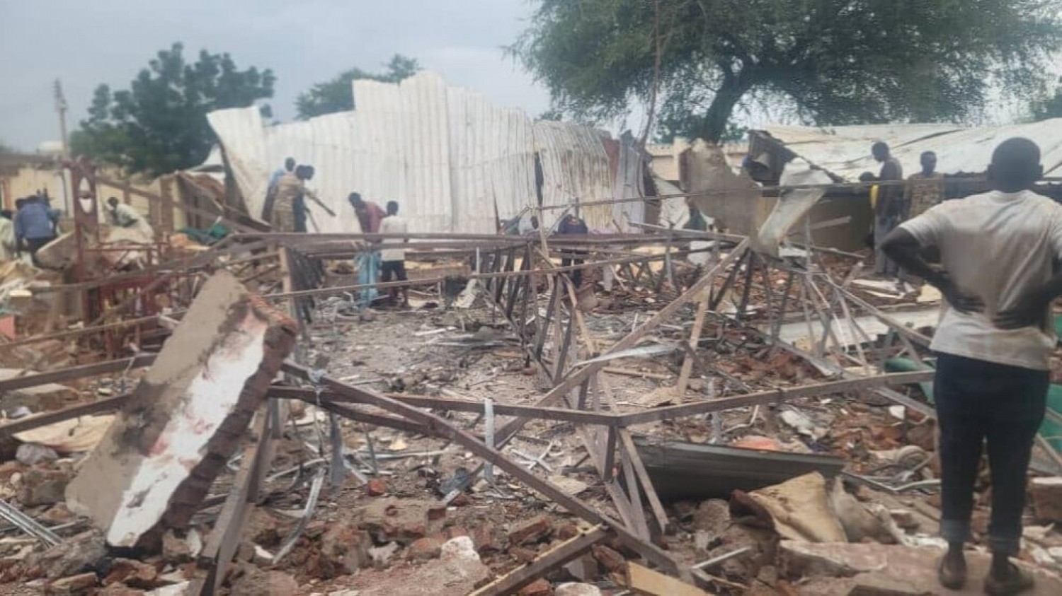 Soudan : Au moins 15 morts dans une attaque de drone sur le marché d'el-Fasher