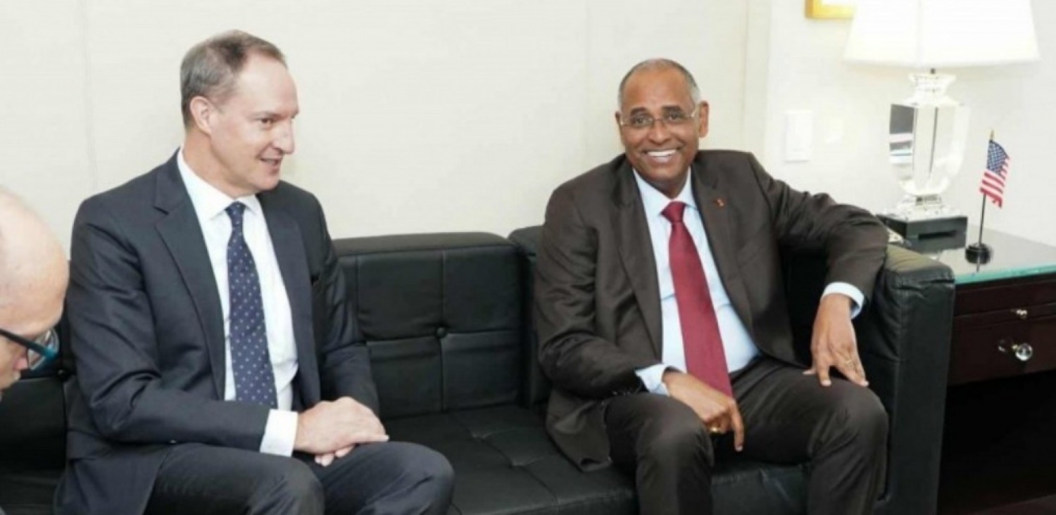 Côte d'Ivoire : 80e Assemblée Générale des Nations Unies, Achi s'entretient avec Jonathan Pratt, du Bureau des Affaires africaines du Département d'État américain