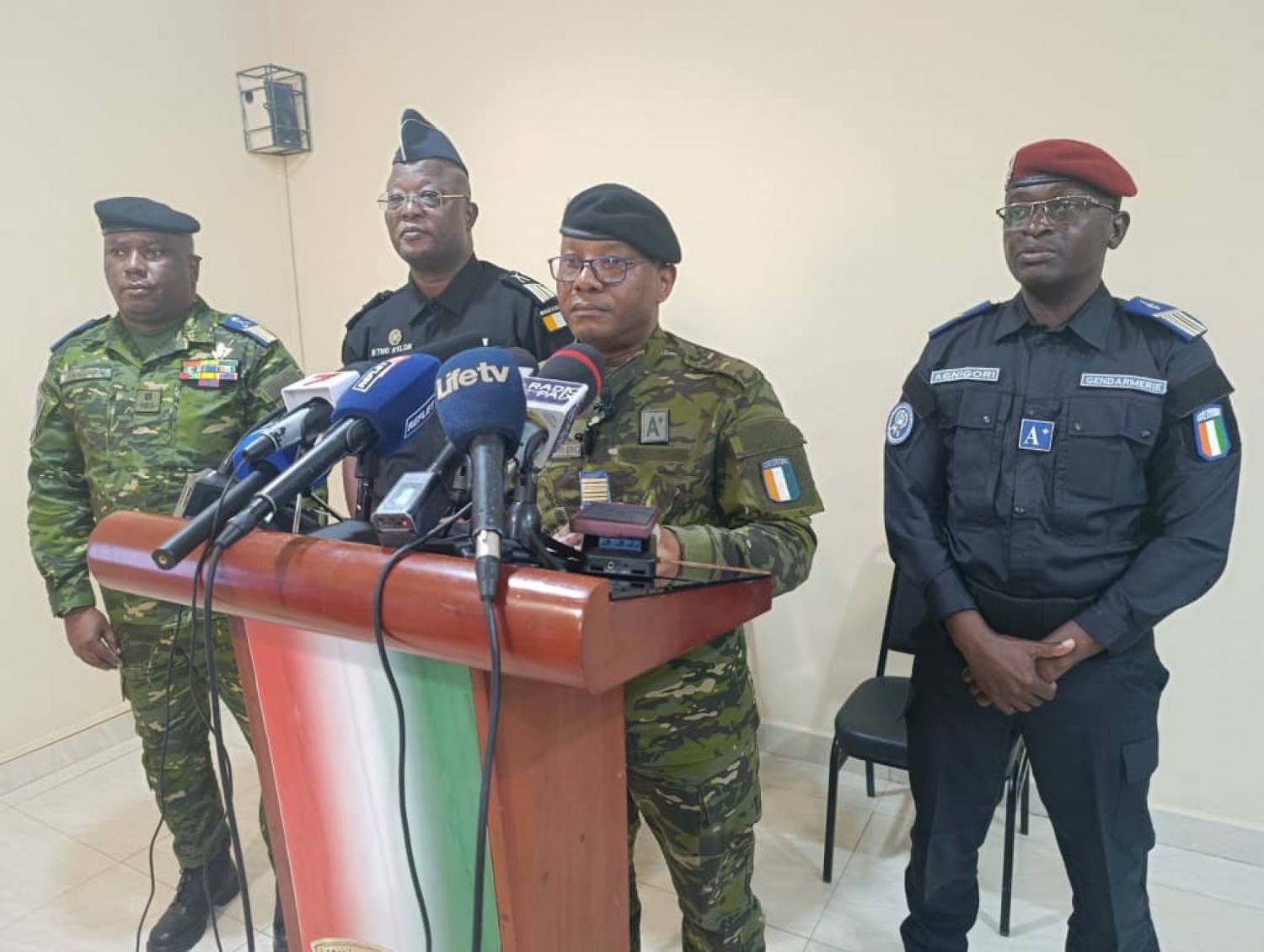 Côte d'Ivoire : Depuis Yamoussoukro, l'Armée lance l'opération « Espérance » pour garantir des élections apaisées, les populations appelées à adopter un comportement citoyen