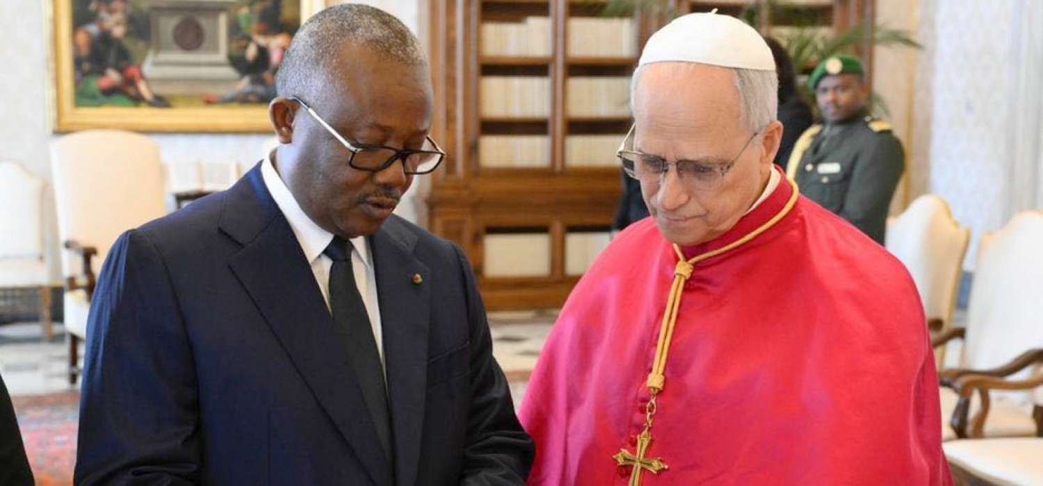 Guinée Bissau-Vatican :  Le Président Embaló discute coopération et dialogue avec le Pape Léon XIV