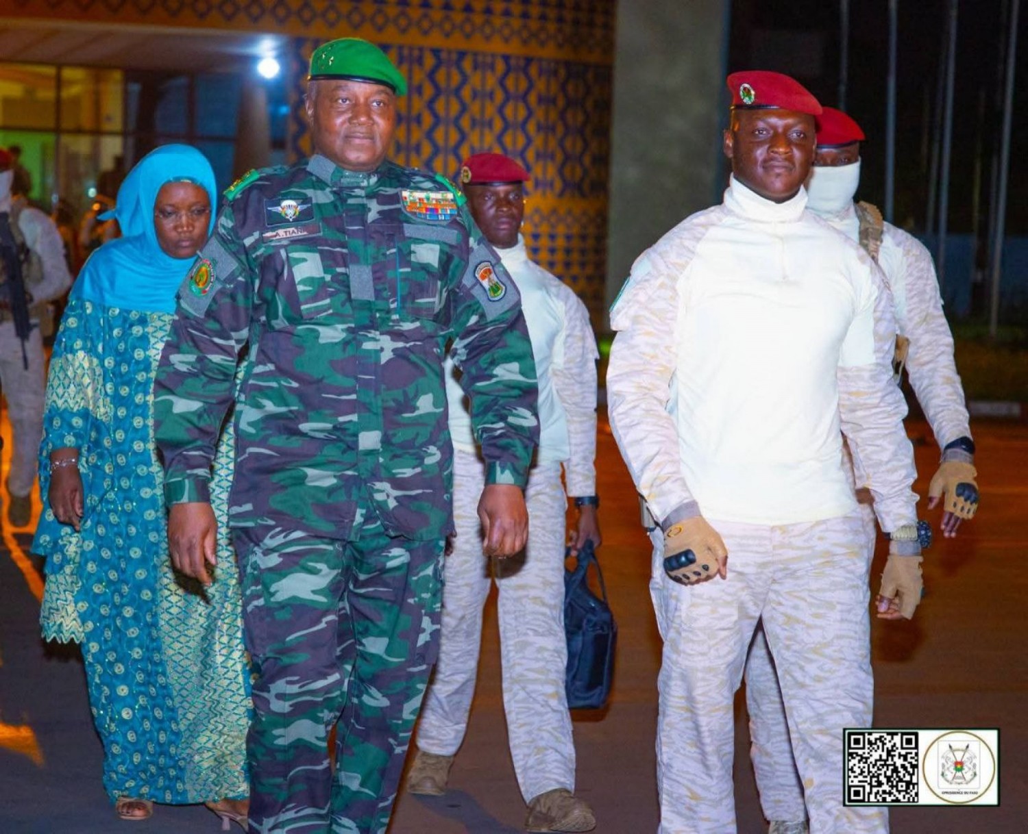 Burkina Faso  : le président nigérien Abdourahamane Tiani en visite à Ouagadougou