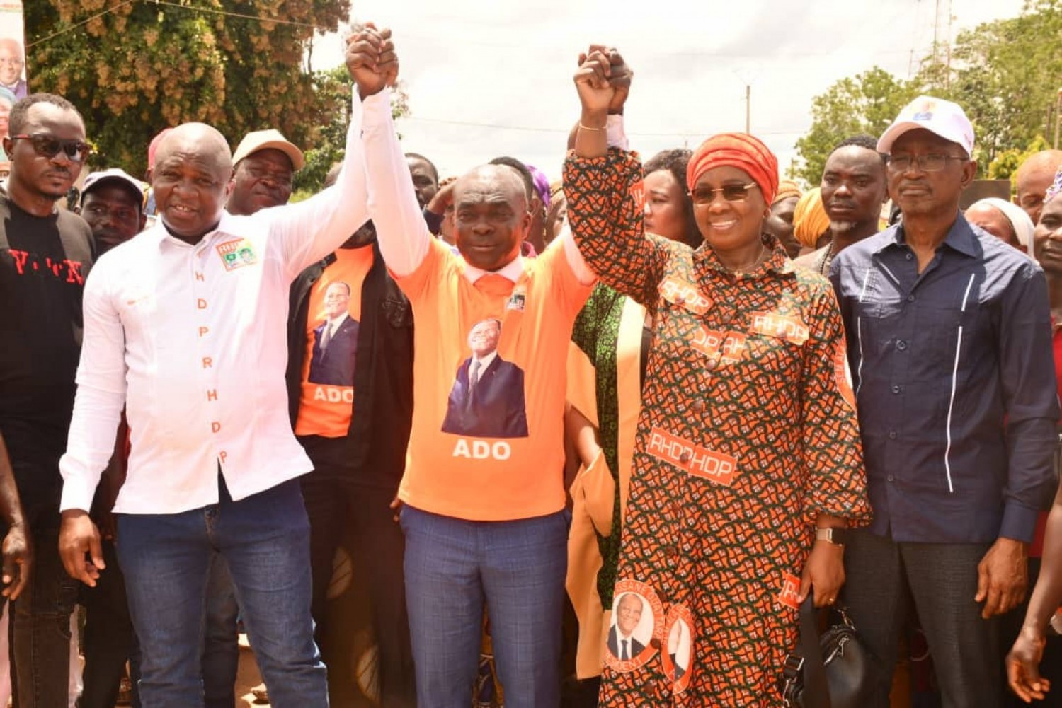 Côte d'Ivoire : Saignée au FPI dans le Béré, 500 militants du parti d'Affi N'Guessan rejoignent le RHDP