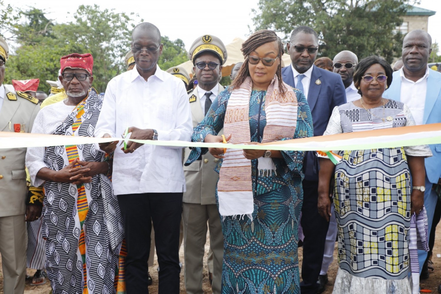 Côte d'Ivoire : Le gouvernement dote Sinfra et Vavaoua « d'arbres à palabres »  modernes pour le renforcement de la cohésion sociale et la prévention des conflits intercommunautaires