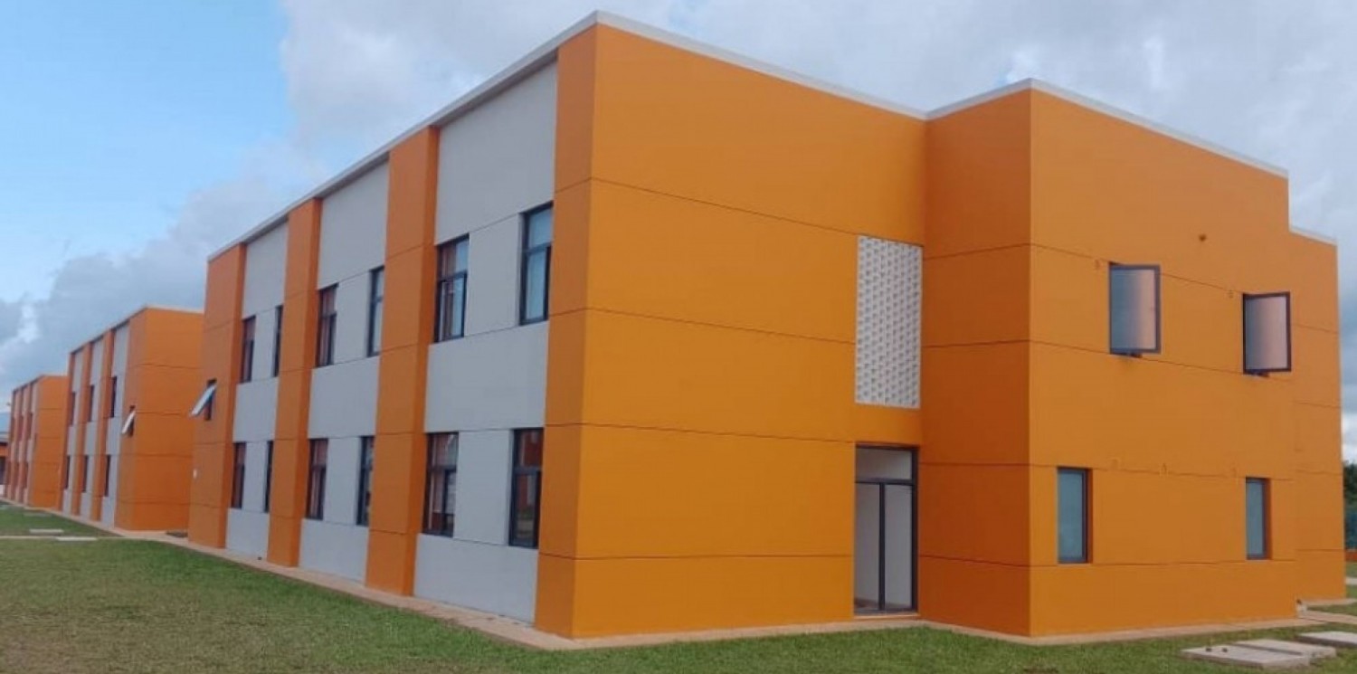 Côte d'Ivoire : Diabo, Beugré Mambé à l'inauguration du Lycée Multi sectoriel, « Les jeunes qui vont sortir d'ici ne vont pas chômer...»