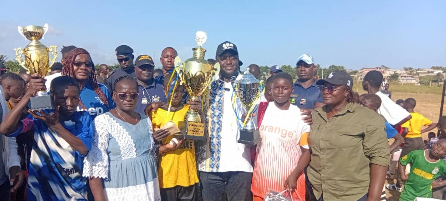 Côte d'Ivoire : Tournoi Children Of Africa à Sassandra, le Maire salue l'engagement de la Première Dame pour l'épanouissement des jeunes et le maintien de la cohésion sociale