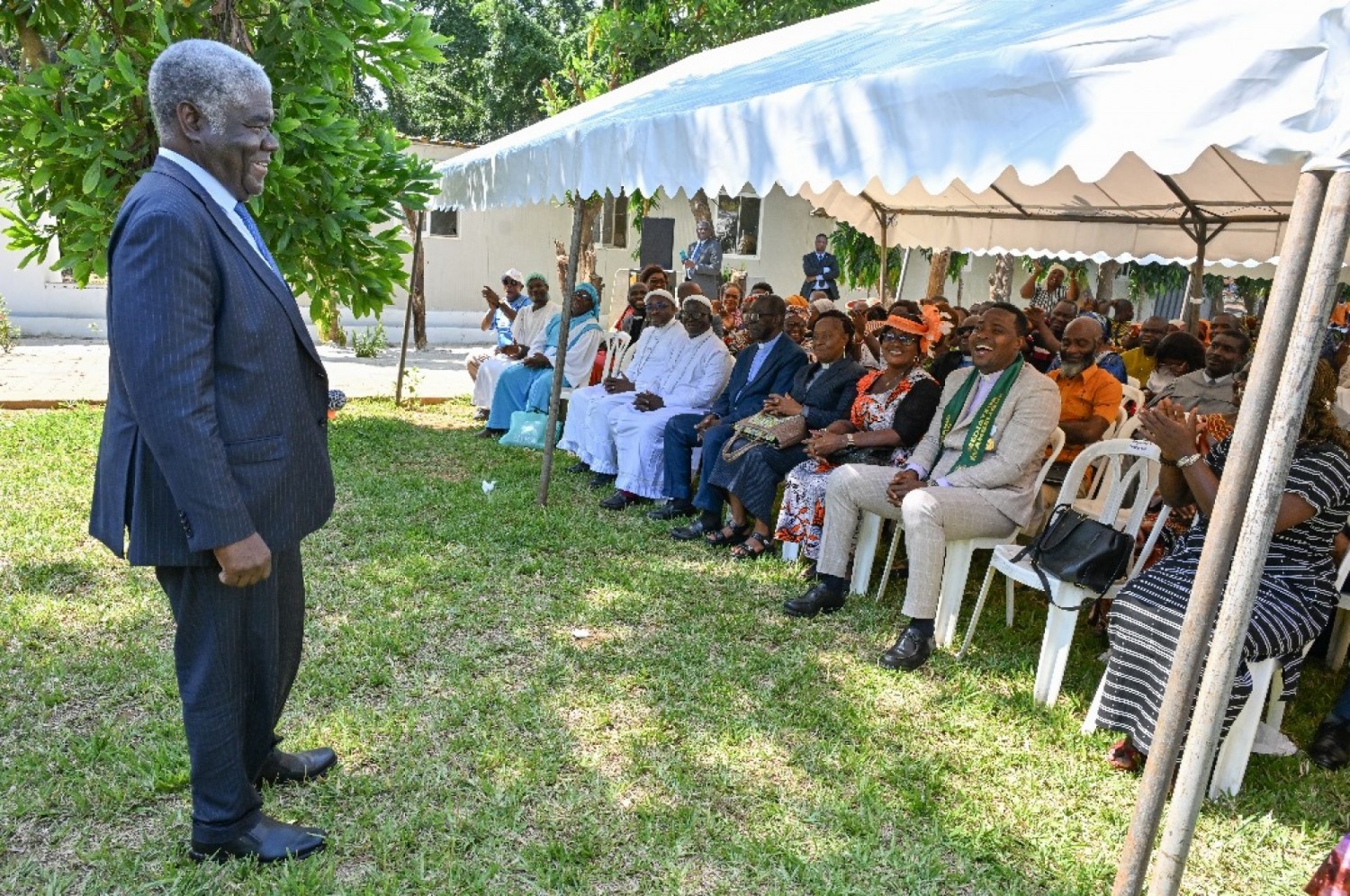 Côte d'Ivoire : Présidentielle 2025, à Songon, Beugré Mambé confie la paix et l'avenir du pays aux prières des guides religieux