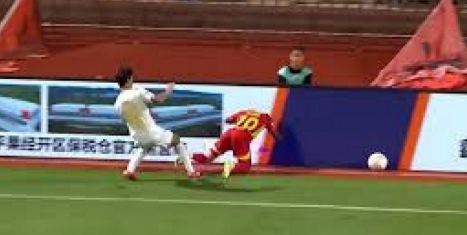 Afrique-Chine : Le togolais Samuel Asamoah victime d'une fracture du cou en plein match