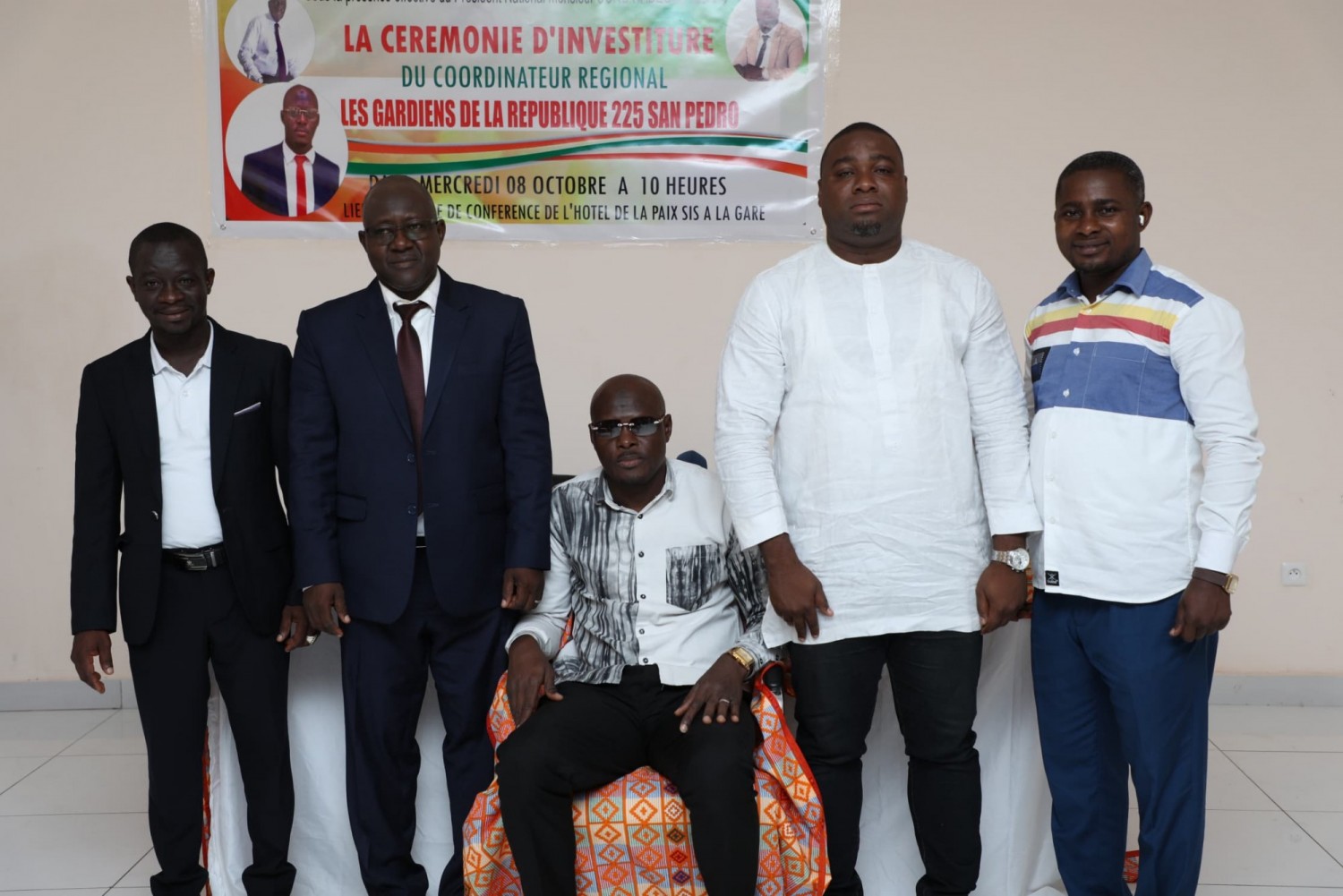 Côte d'Ivoire : San-Pédro, Coulibaly Laciné prend les commandes du GR225 et lance la mobilisation pour la victoire du Président Ouattara