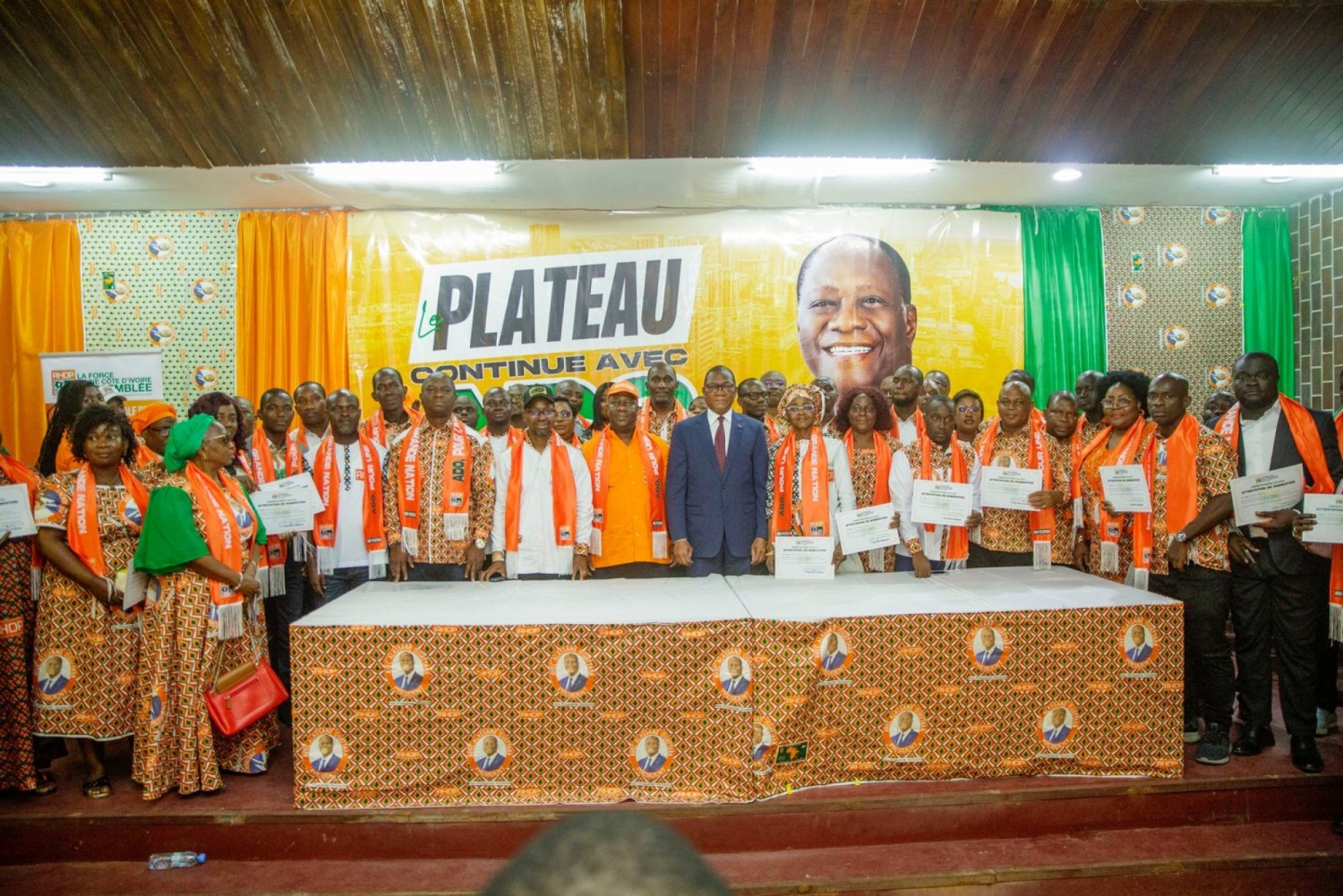 Côte d'Ivoire : Présidentielle 2025, Ouattara Dramane et le RHDP Plateau en ordre de bataille pour le « 1 coup KO » de Ouattara