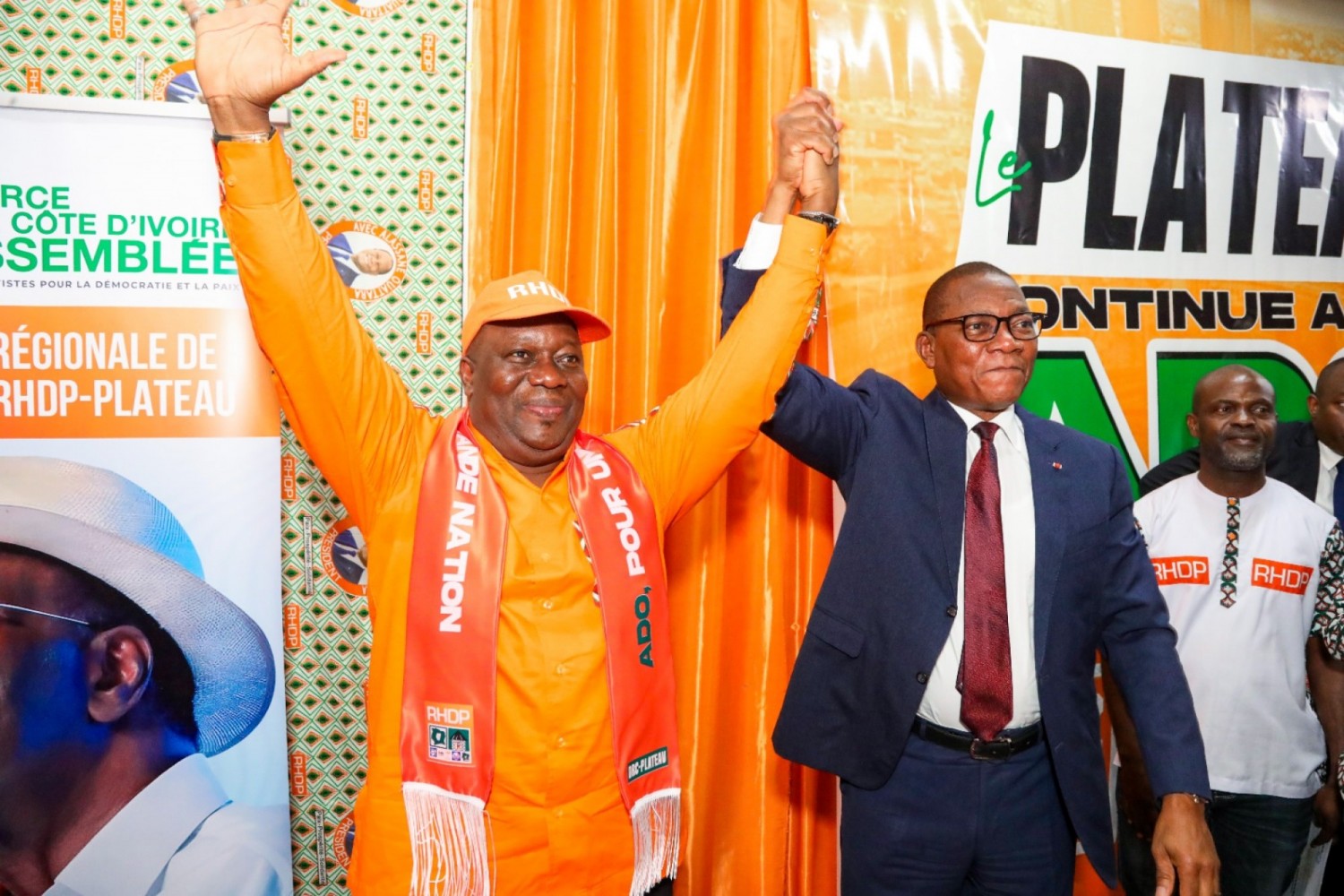 Côte d'Ivoire : Investiture du Bureau de Campagne RHDP du Plateau, un hommage rendu à Bruno Koné
