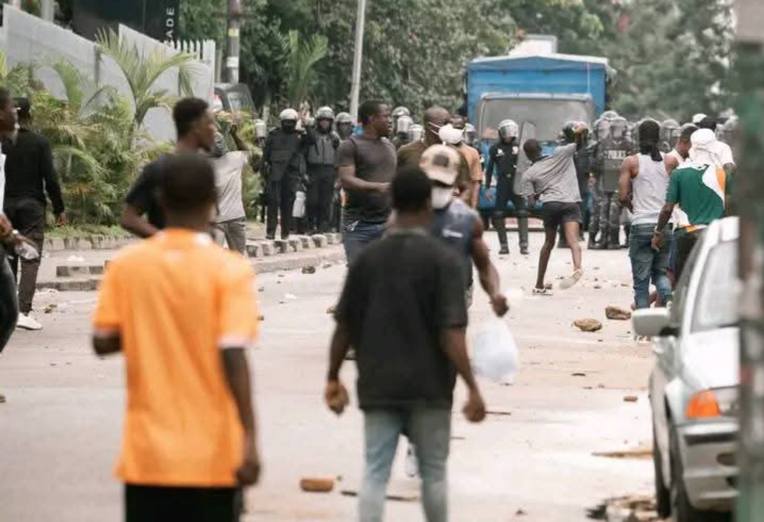 Côte d'Ivoire : Marche du Front Commun (PDCI/PPA-CI) à Abidjan, mobilisation en deçà des attentes, la police disperse les manifestants