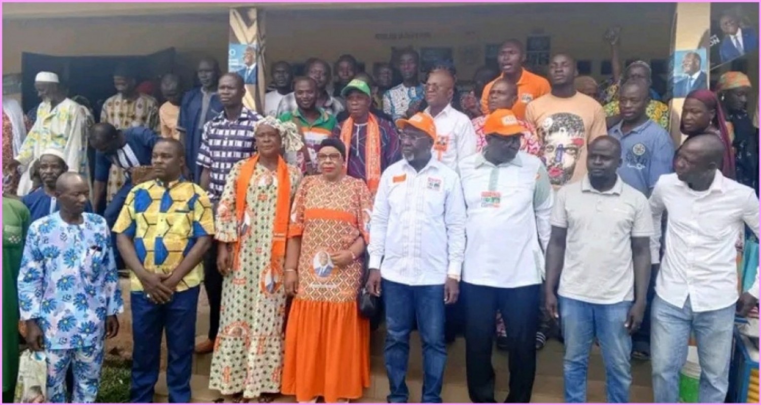 Côte d'Ivoire : À Bayota, Alcide Djédjé entend « réaliser le score de 100 % pour le Un Coup KO...» pour le candidat Ouattara