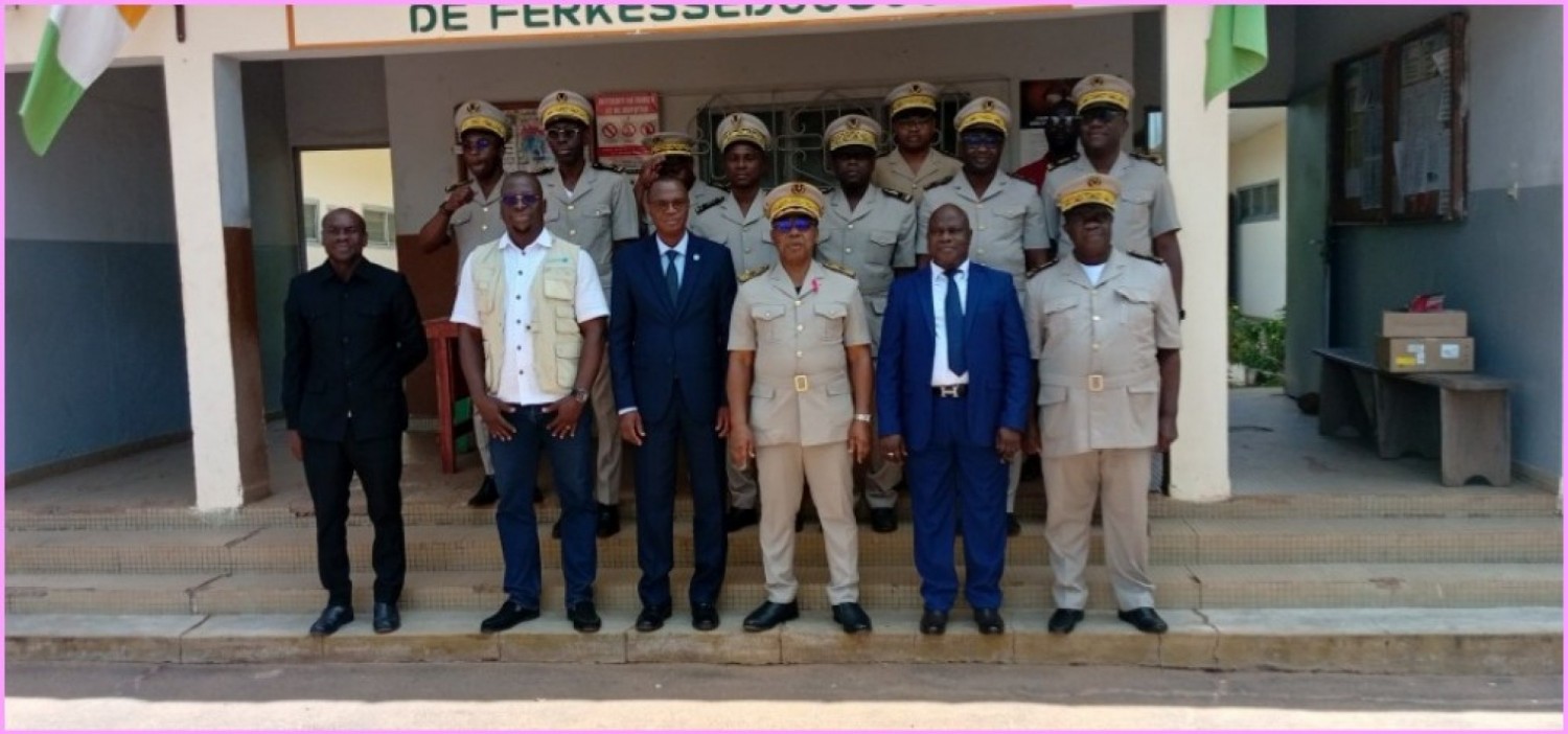 Côte d'Ivoire : Ferké, l'UNICEF offre plusieurs matériels médicaux et informatiques au Tchologo