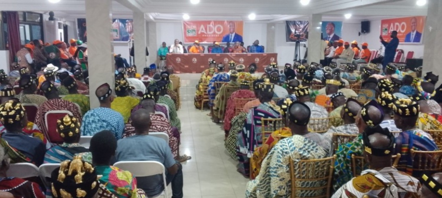 Côte d'Ivoire : Gbêkê, Assahoré aux têtes couronnées, « On ne veut pas voir se répéter les troubles de 2020...»