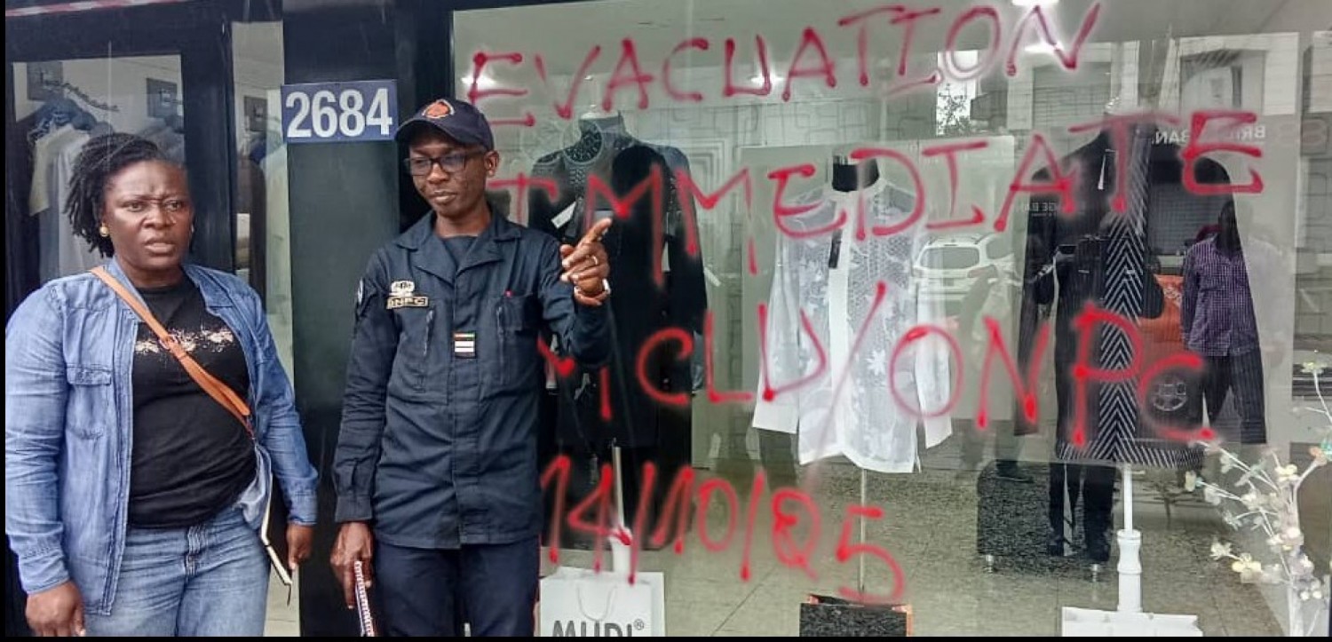 Côte d'Ivoire : Cocody, deux bâtiments menacés d'effondrement dans le viseur des autorités