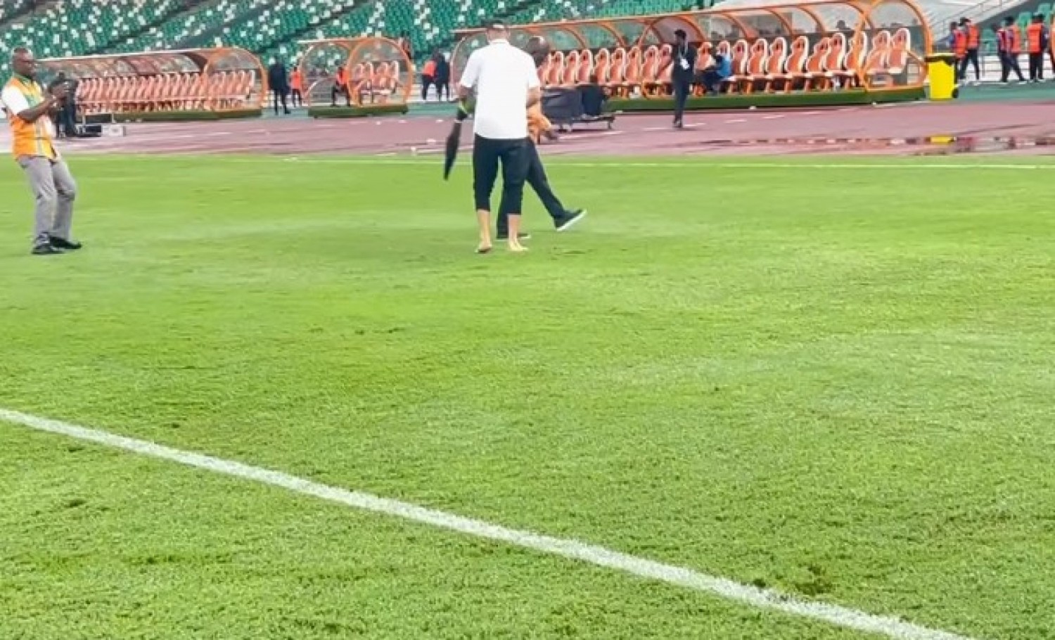 Côte d'Ivoire : Mondial 2026, la pelouse du stade d'Ebimpé testée positive après la pluie survenue lors du match Eléphants-Harambee Stars