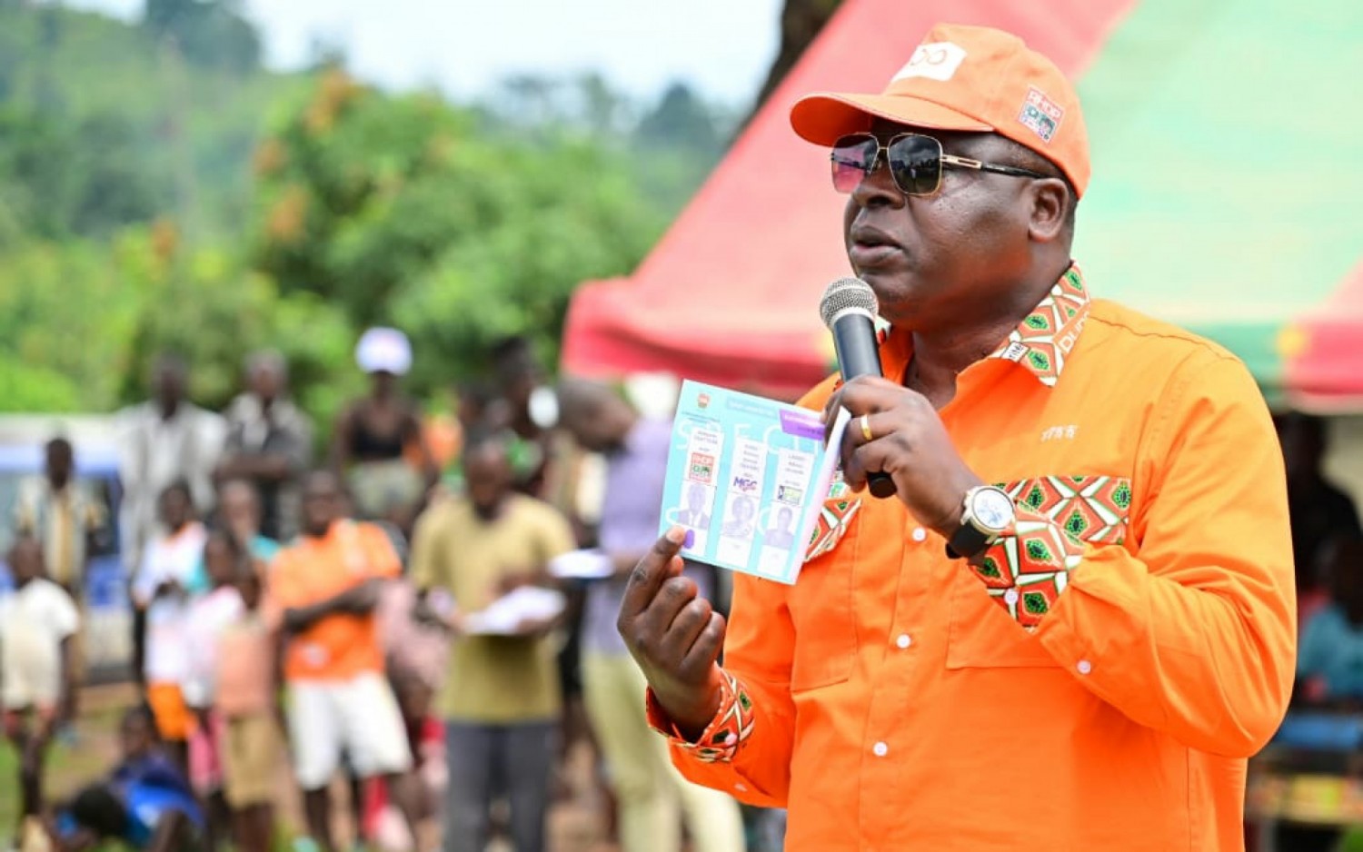 Côte d'Ivoire : Présidentielle 2025, Amédé en campagne pour ADO : « là où il y a le bonheur, c'est là-bas qu'on va »