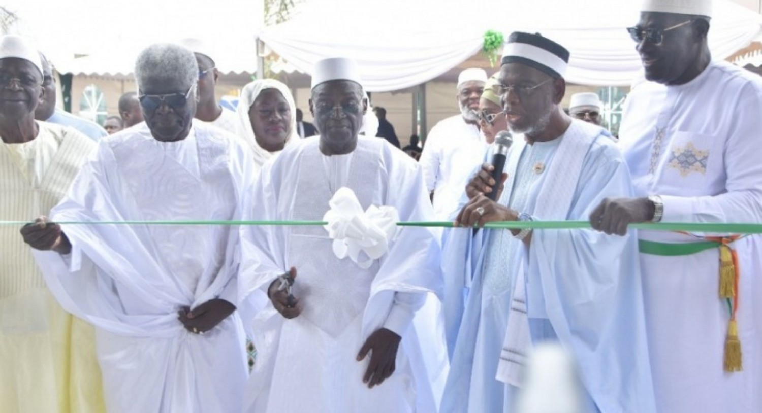 Côte d'Ivoire: Adjamé, la Mosquée Salam renaît dans sa splendeur, inaugurée par le Vice-Président Koné Tiémoko