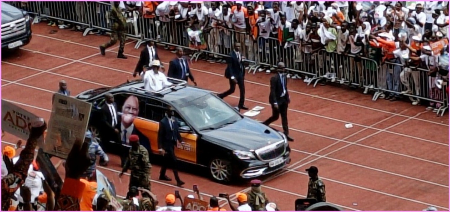 Côte d'Ivoire : Alassane Ouattara galvanise la jeunesse ivoirienne : « C'est pour vous que je suis candidat ! »