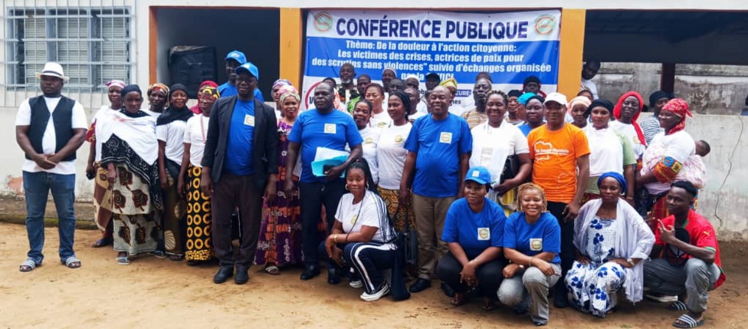 Côte d'Ivoire : Présidentielle 2025, les victimes des crises passées lancent un cri de paix: « Sachez perdre avec dignité et gagner avec humilité »