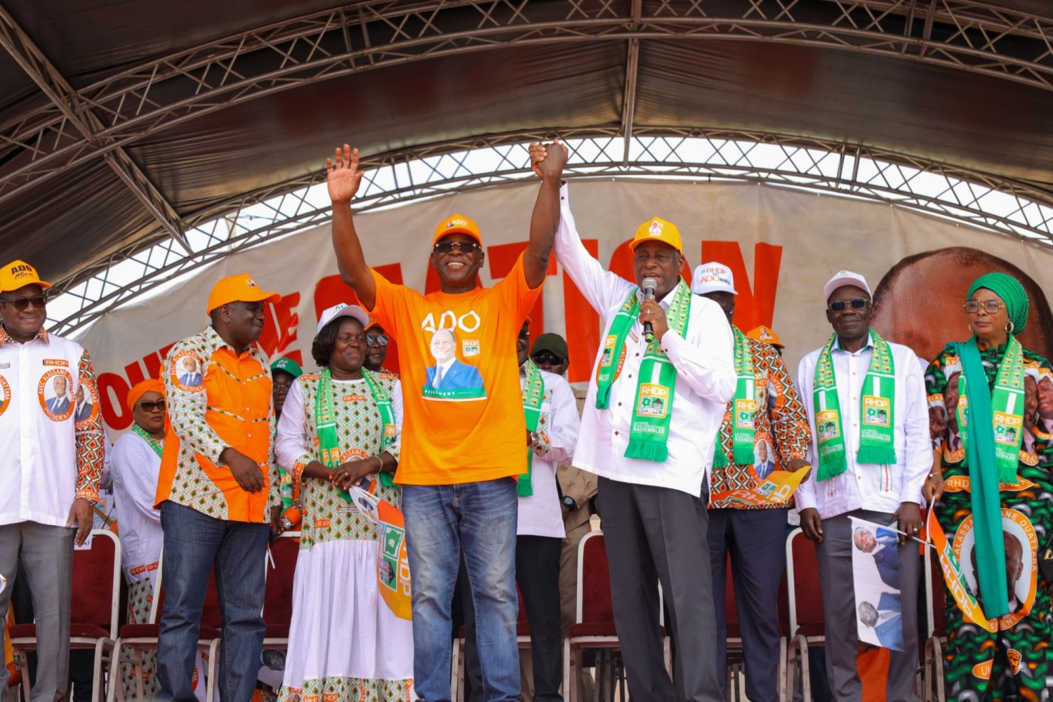 Côte d'Ivoire: Présidentielle 2025 dans le Hambol, Tafiré débout pour le plébiscite de Ouattara, le 25 octobre