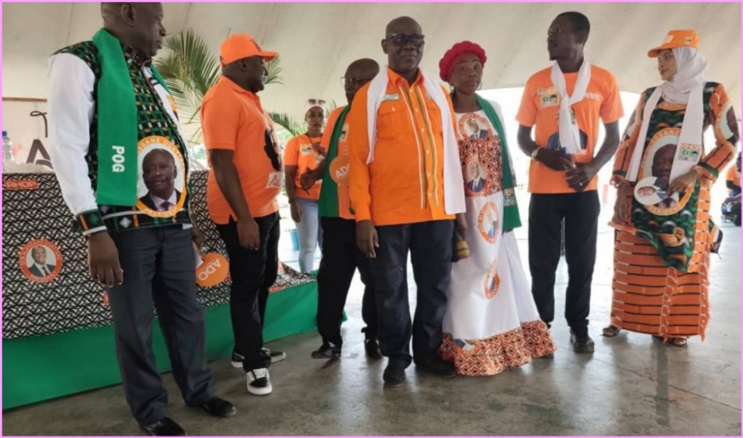 Côte d'Ivoire : Présidentielle 2025, plus de 500 militants RHDP de Port-Gentil (Gabon) en ordre de bataille pour une victoire écrasante d'ADO dès le premier tour