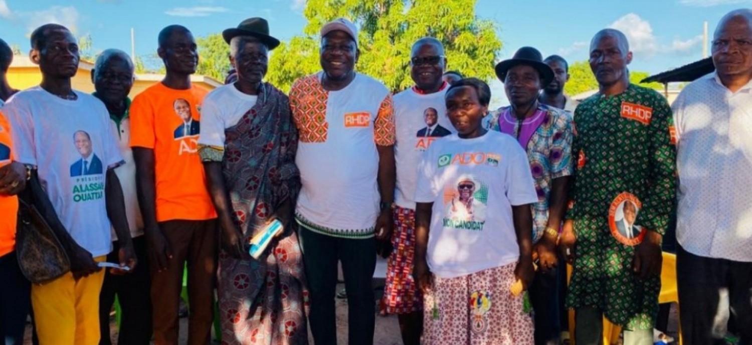 Côte d'Ivoire : Diabo, des chefs traditionnels et populations invités à retirer les cartes d'électeurs pour le plébiscite du candidat ADO