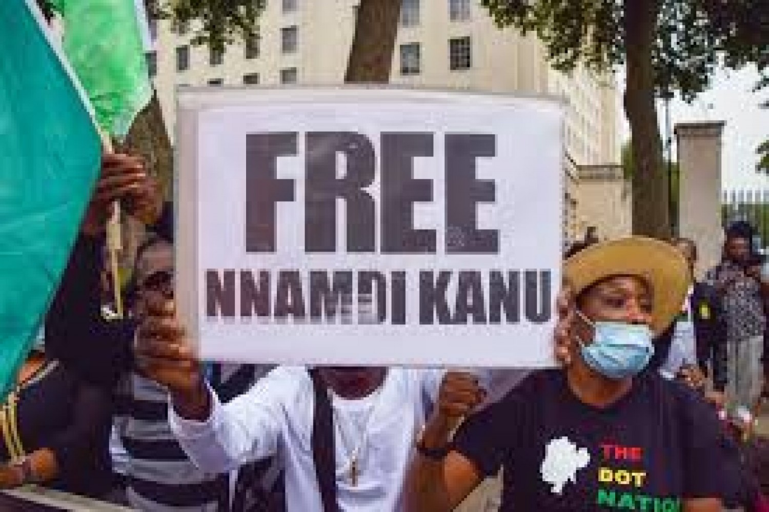 Nigeria : Tensions à Abuja , la police disperse les manifestants pro-Nnamdi Kanu