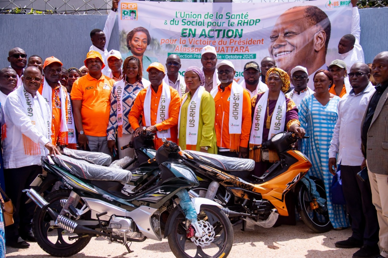 Côte d'Ivoire: Présidentielle 2025, le personnel de santé se mobilise aux côtés d'Éric Taba pour la victoire du RHDP à Cocody