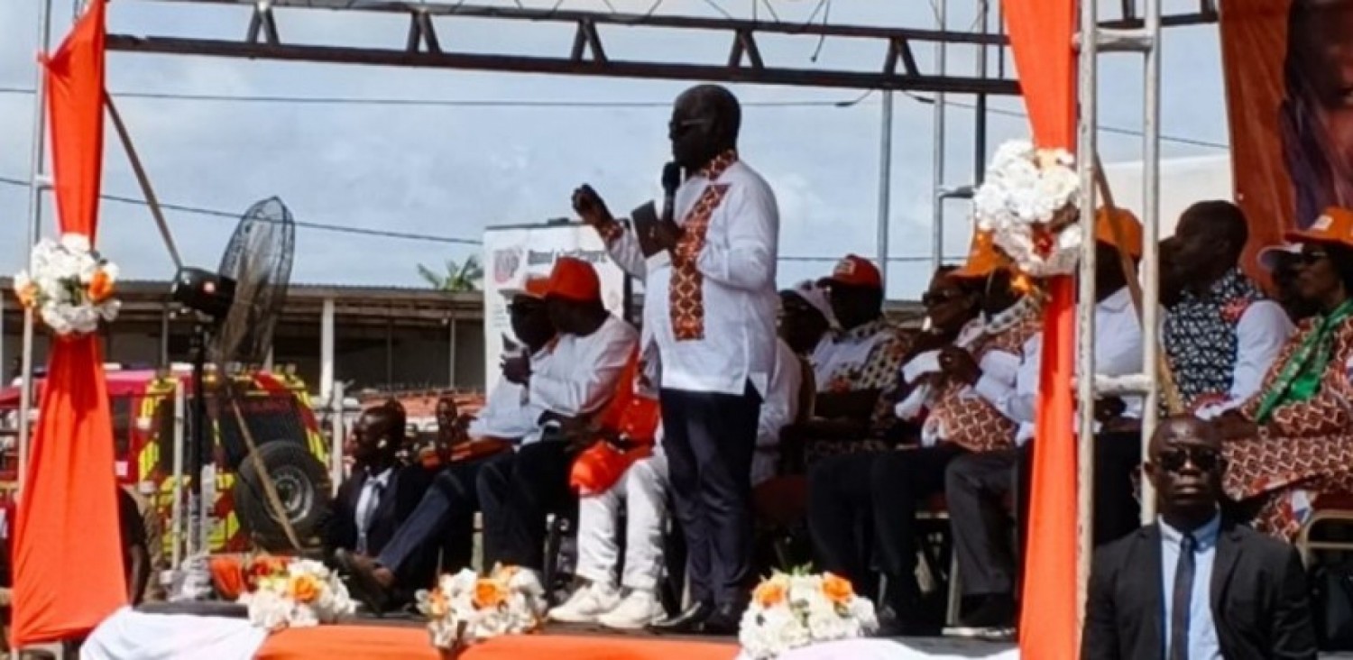Côte d'Ivoire : Présidentielle 2025, à Jacqueville, Beugré Mambé promet une transformation spectaculaire sous l'impulsion d'Alassane Ouattara