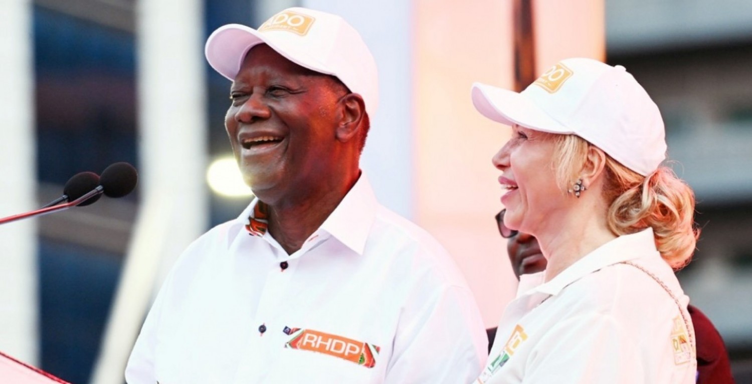 Côte d'Ivoire : Fin de campagne au Plateau, Ouattara à ses militants : «Je vous demande d'être vigilants et de bien surveiller vos quartiers, car nous devons être prêts à protéger notre belle nation »