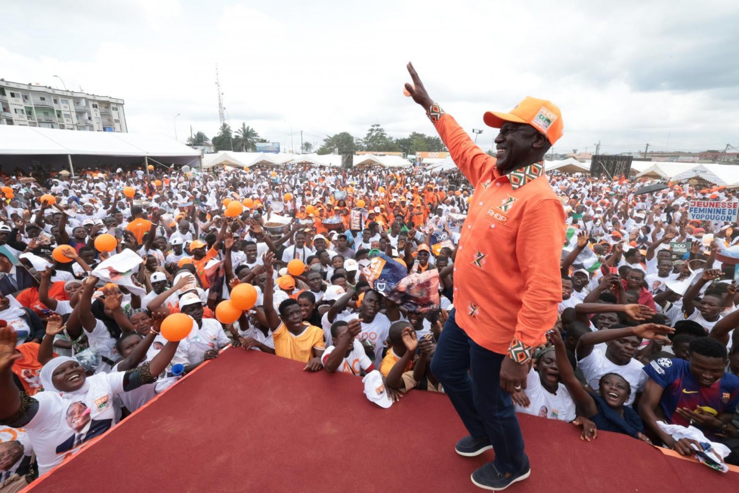 Côte d'Ivoire : Adama Bictogo à Yopougon : « Nous allons faire triompher ADO dès le premier tour ! »