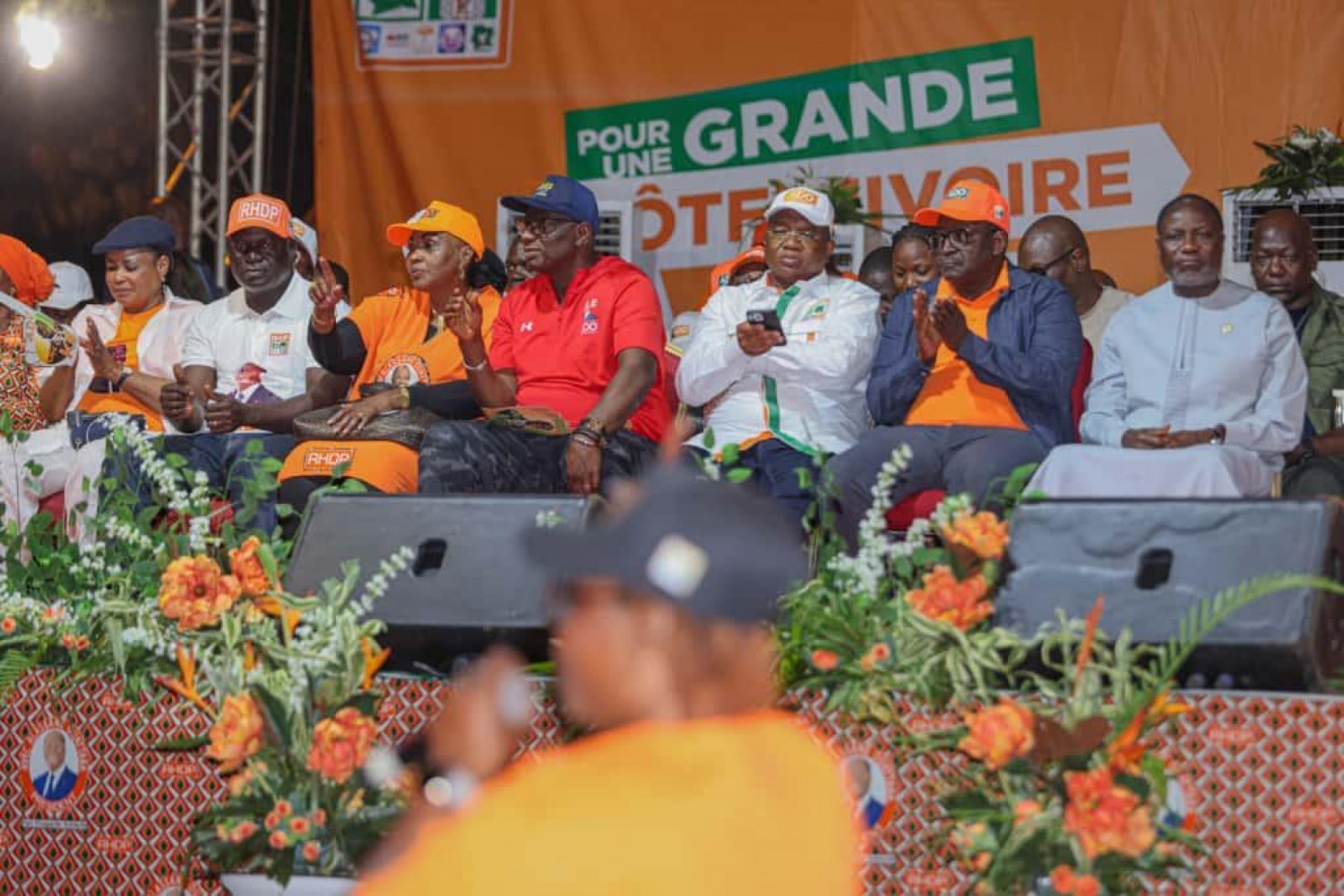 Côte d'Ivoire : Présidentielle 2025, dernier jour de campagne dans le Poro, Fidèle Sarassoro mise sur une victoire écrasante pour Alassane Ouattara dès le premier tour