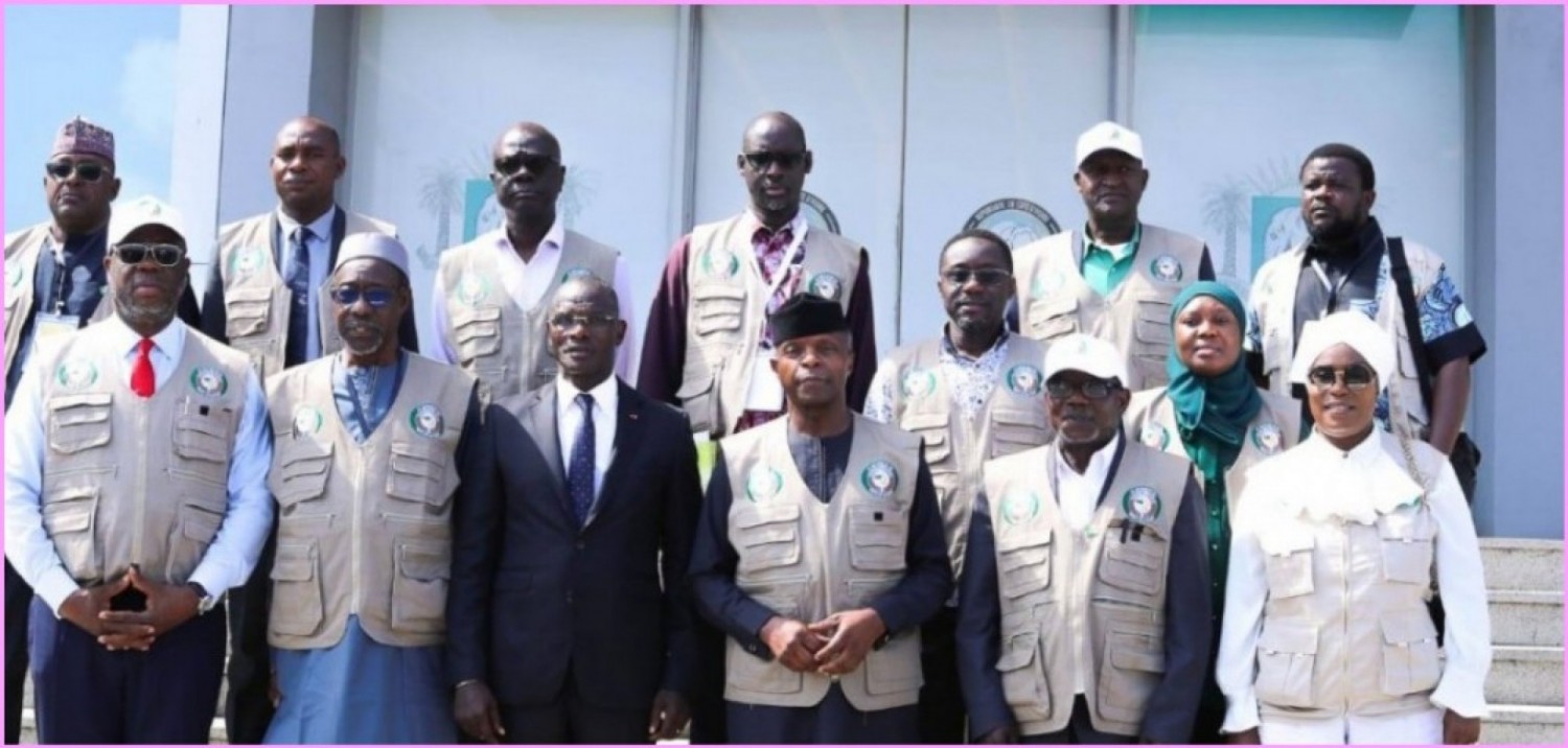 Côte d'Ivoire : Présidentielle, la mission conjointe CEDEAO-UA rencontre le Ministre Vagondo dans le cadre du suivi du processus électoral du samedi