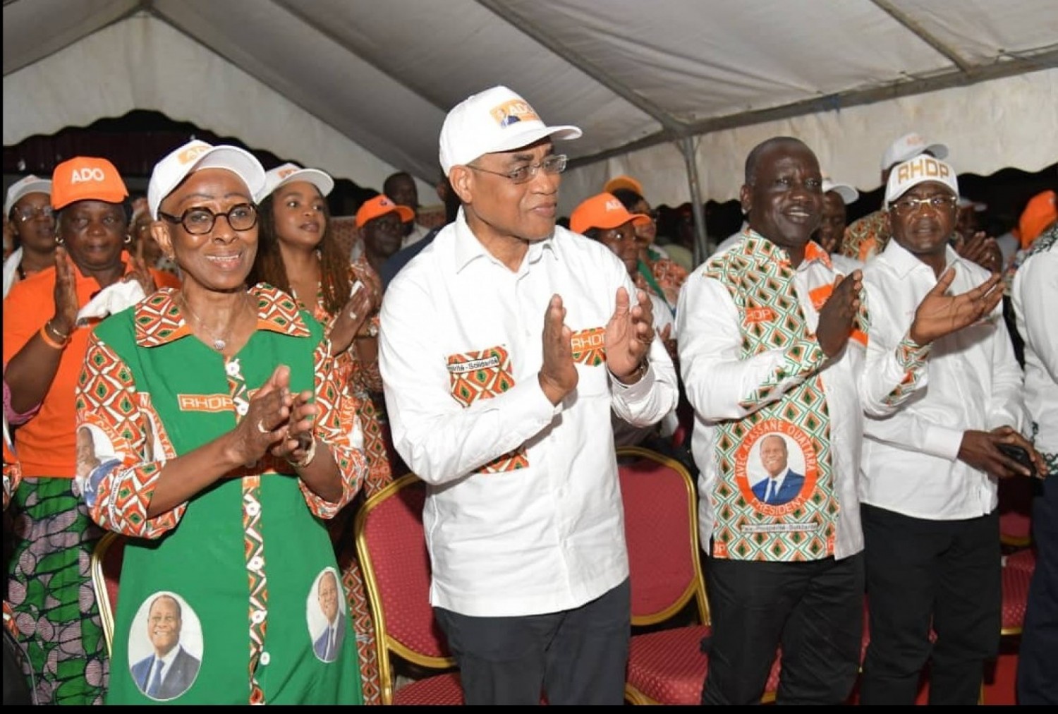 Côte d'Ivoire : Adama Coulibaly depuis Dimbokro : « Le président a accepté d'être candidat pour les jeunes et les femmes, vous le constaterez au quotidien »