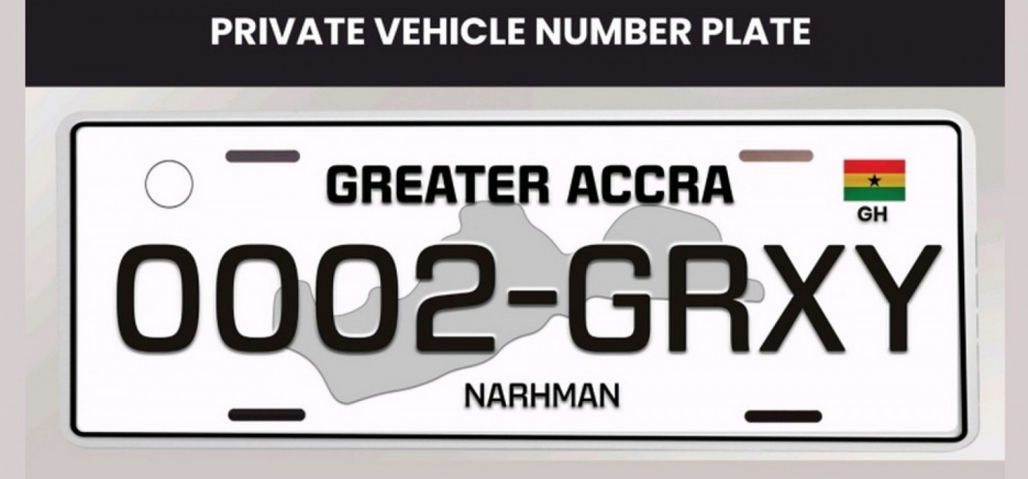 Ghana :  Transport, de nouvelles plaques d'immatriculation pour les véhicules dès avril 2026