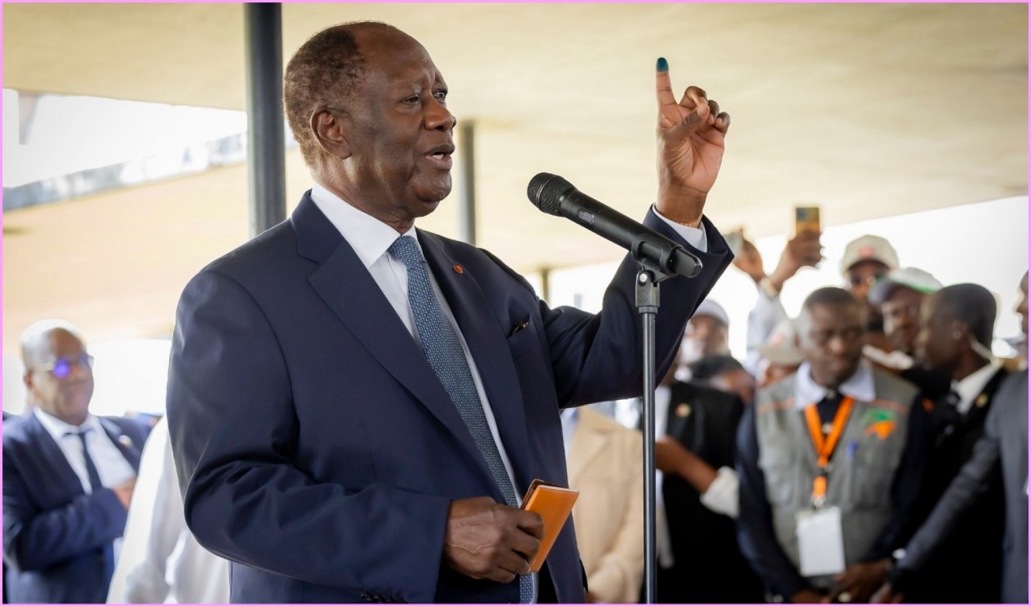 Côte d'Ivoire : Présidentielle 2025, Alassane Ouattara largement en tête avec 89,77 % des voix selon les résultats provisoires de la CEI